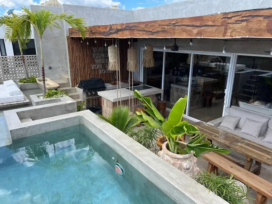 Lägenhet Jungle Chic Tulum - Presidential Ph W Private Pool And Rooftop